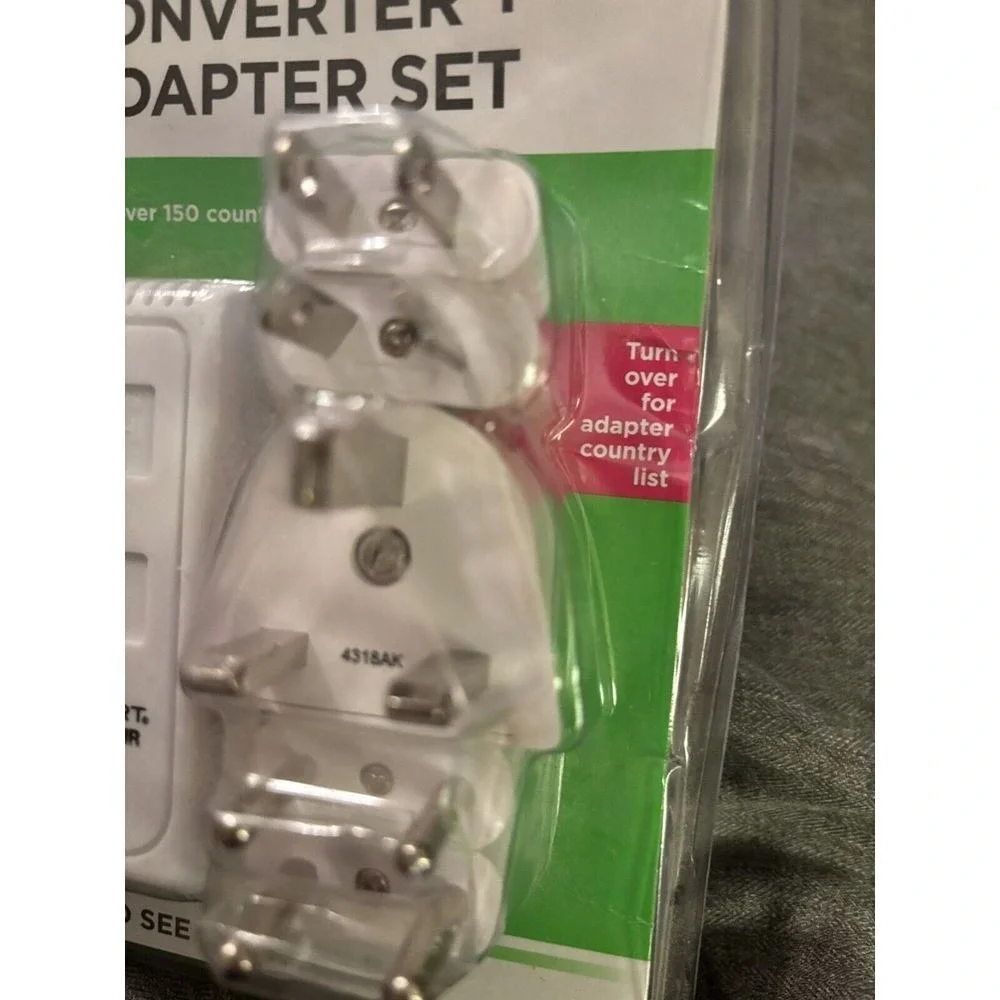 CONAIR Travel Smart 1875 Watt International Converter Set TS702CRR - New in Box‎